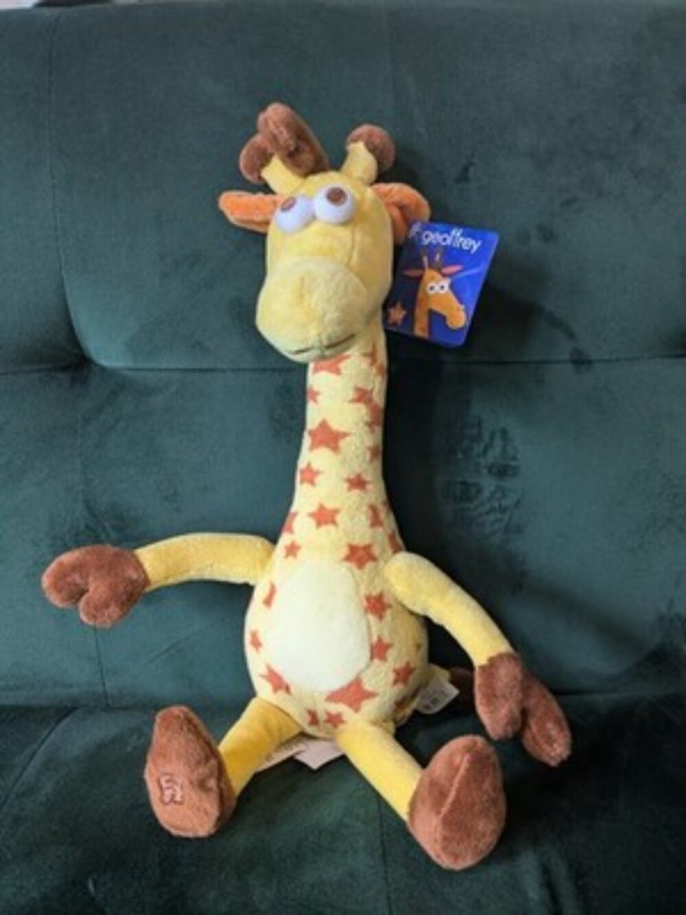 Toys R Us Geoffrey the Giraffe NWT Stuffie Plush